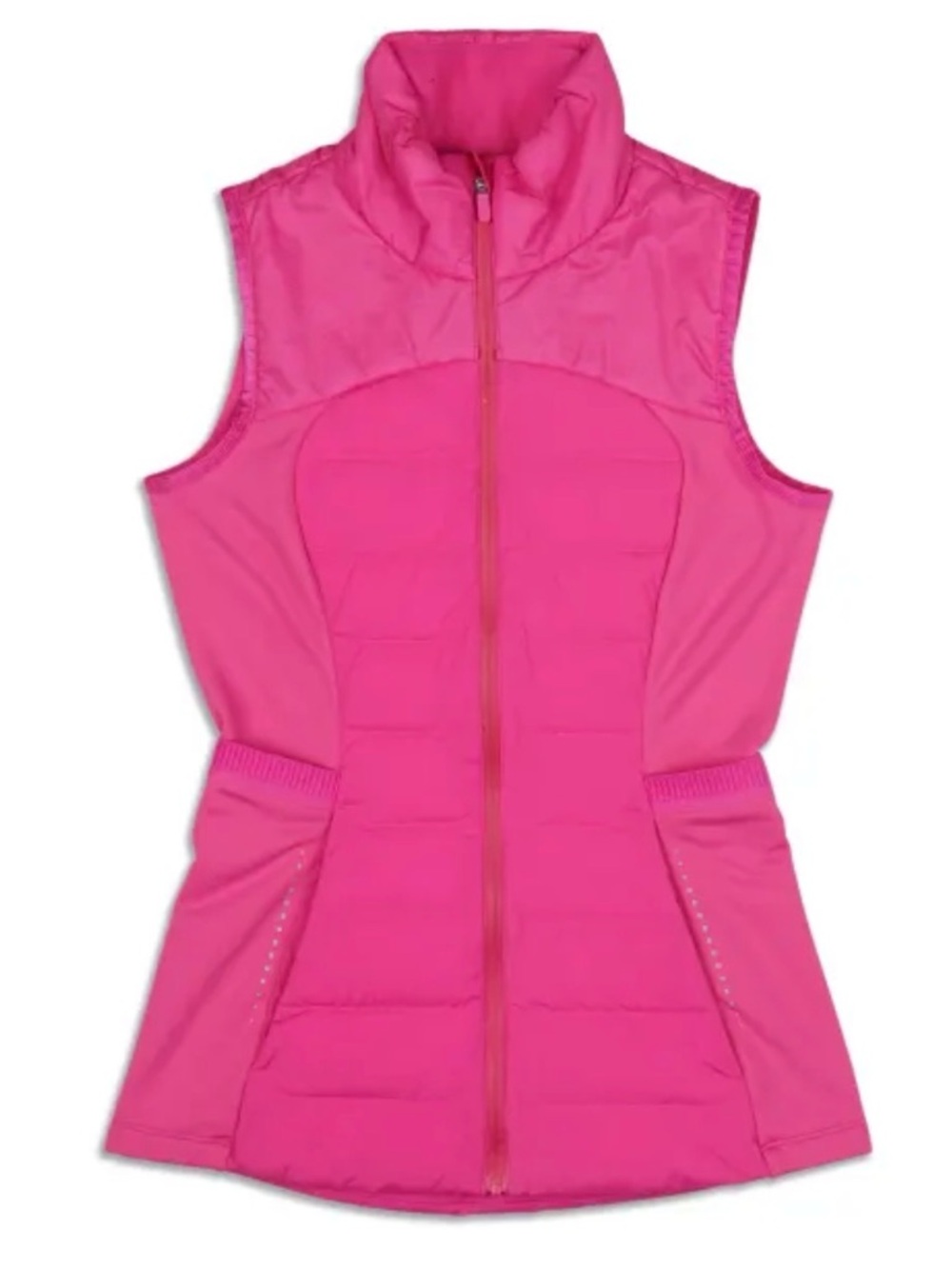 lululemon athletica Hot Pink Quilted Sleeveless Vest